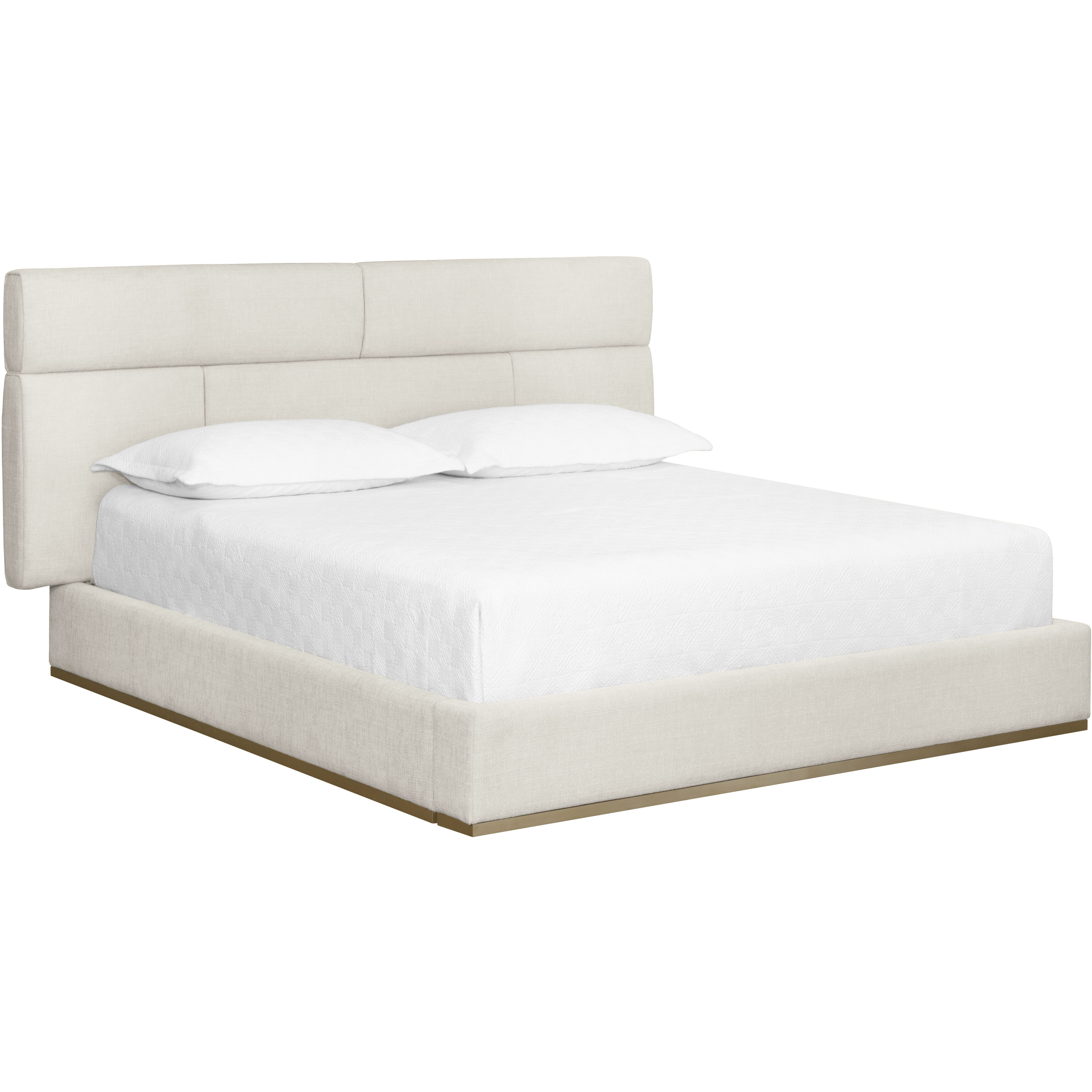 Beckham Chacha Cream Bed, King